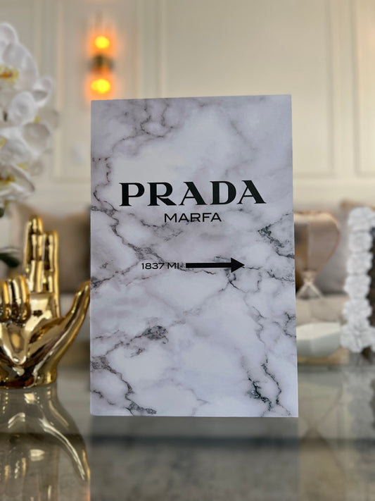 Libro decorativo tipo PRADA L03