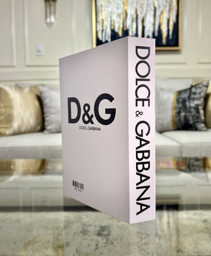 Libro decorativo tipo DOLCE & GABBANA L07