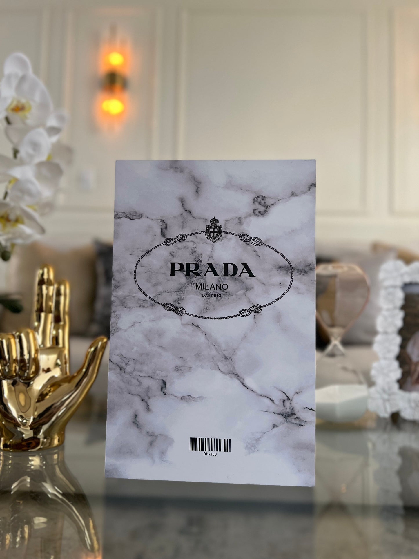 Libro decorativo tipo PRADA L03