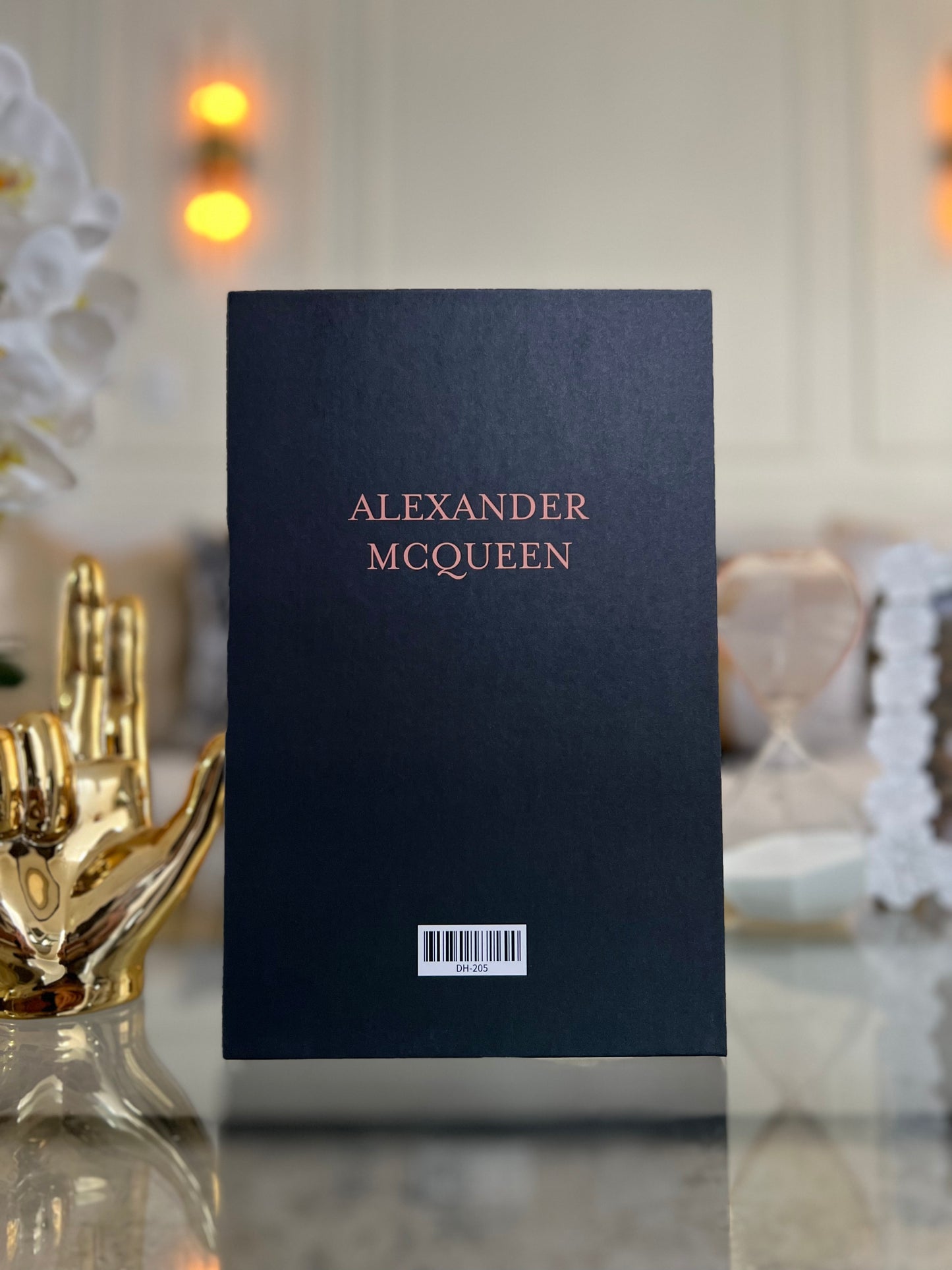 Libro decorativo tipo ALEXANDER MCQUEEN L05