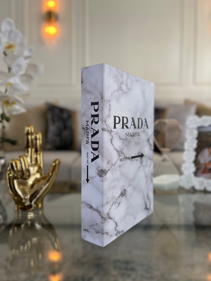 Libro decorativo tipo PRADA L03