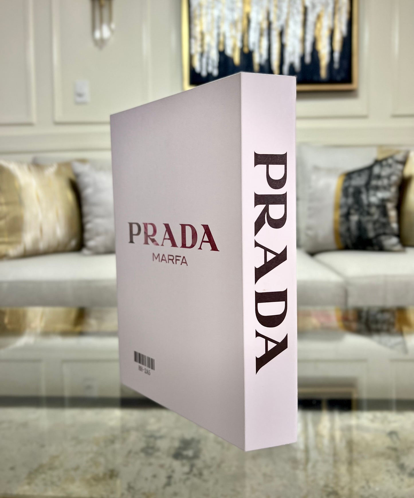 Libro decorativo tipo PRADA L09