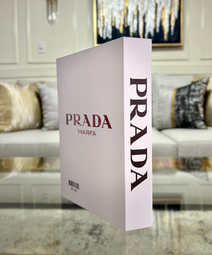 Libro decorativo tipo PRADA L09