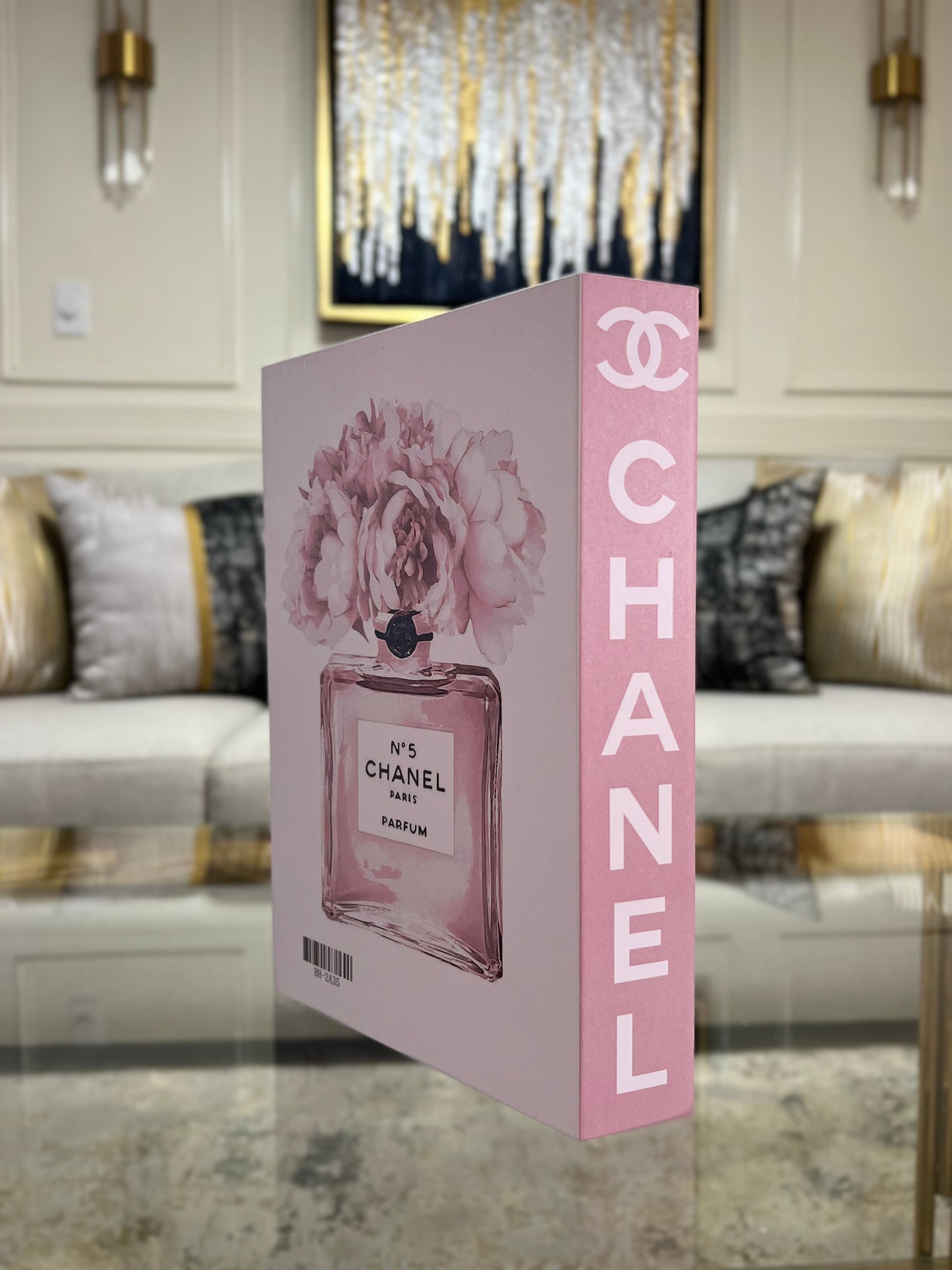 Libro decorativo tipo CHANEL L01